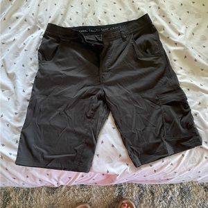 Dark gray size 32 Prana cargo shorts